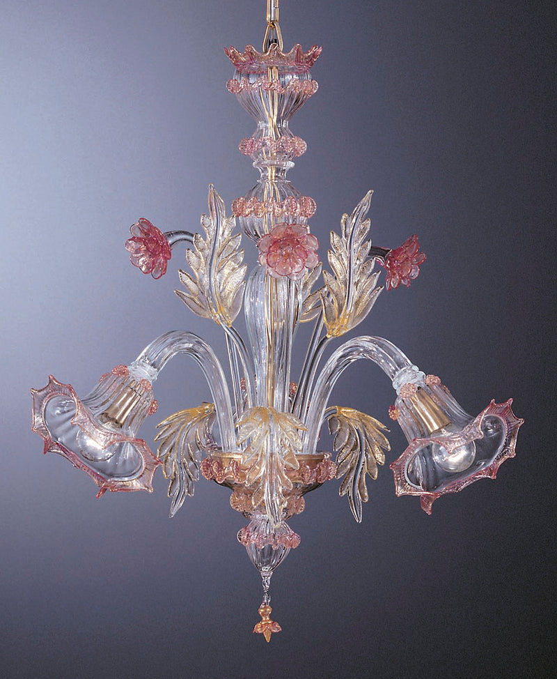 Murano Glass Chandelier        #3209