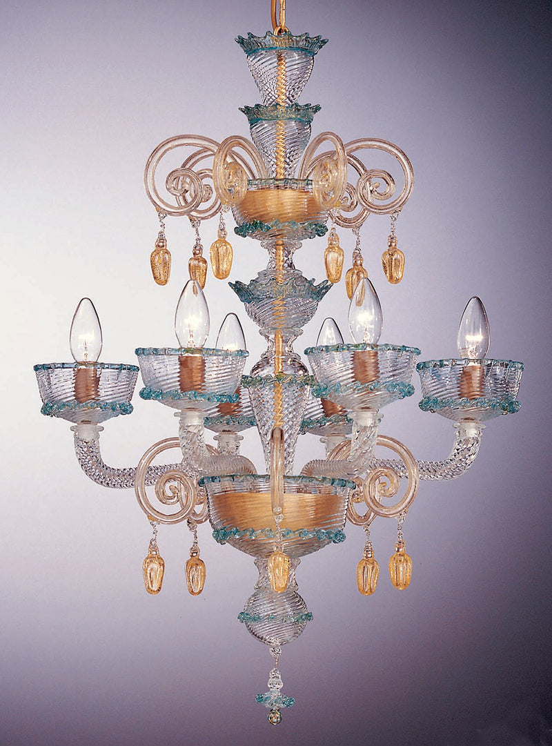 Murano glass chandelier        #3210006