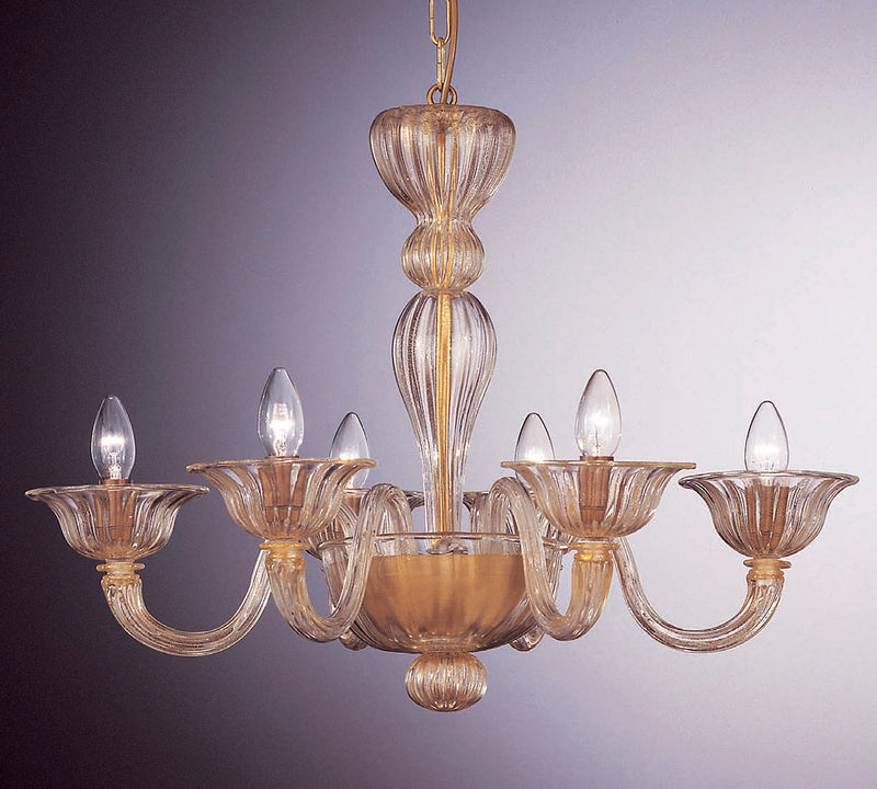 Murano glass chandelier       #3218