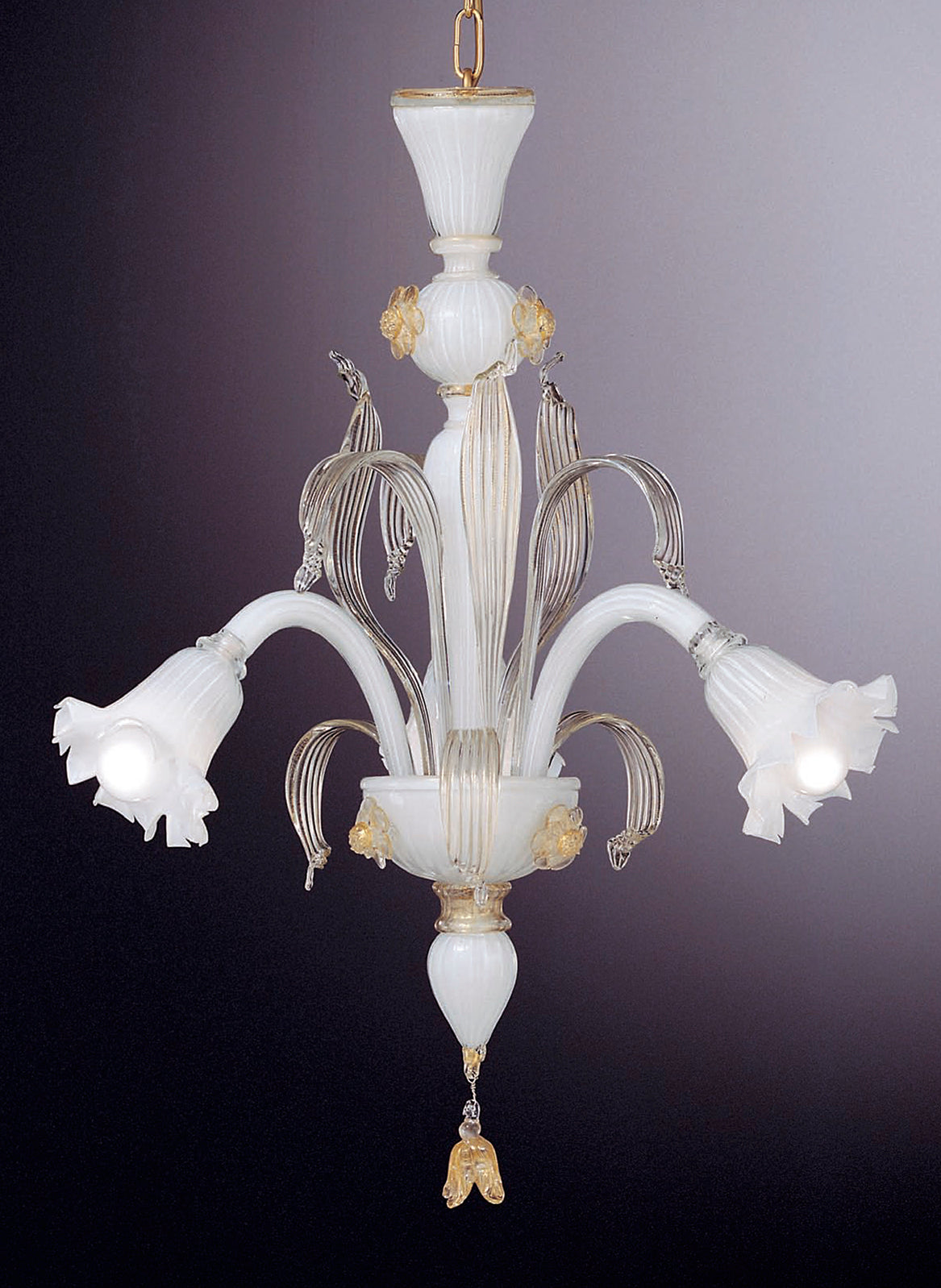 Murano glass chandelier        #3228