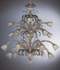 Murano glass chandelier        #3290