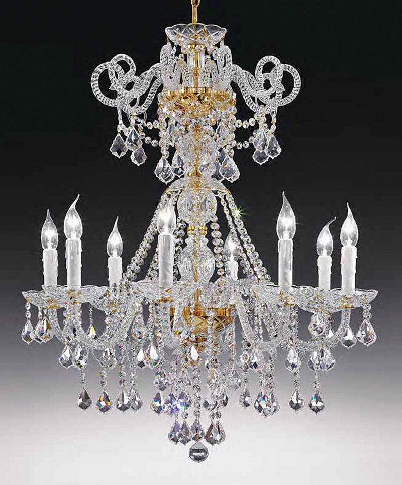 Italian made crystal chandelier  #520808