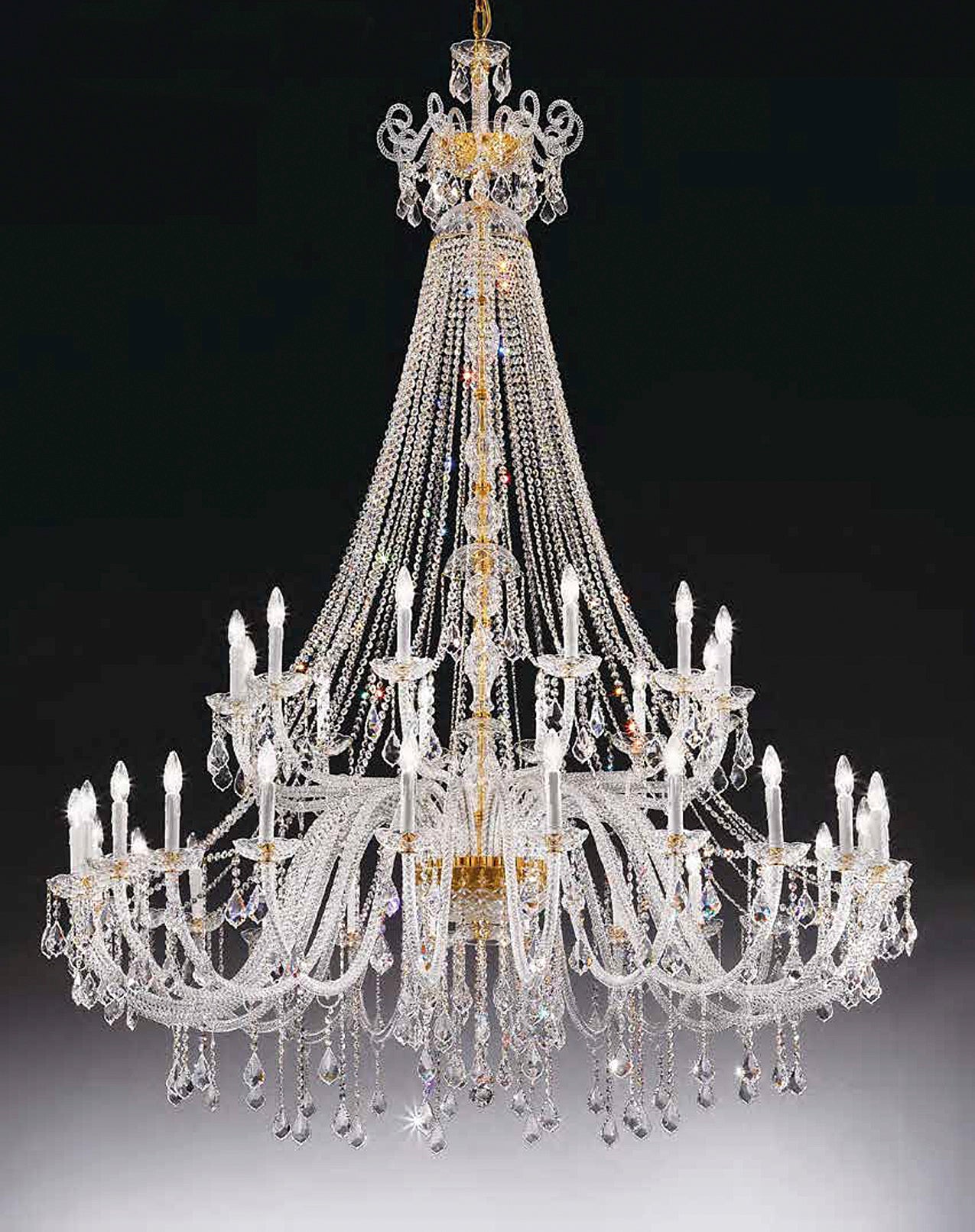 Italian made crystal chandelier #520836