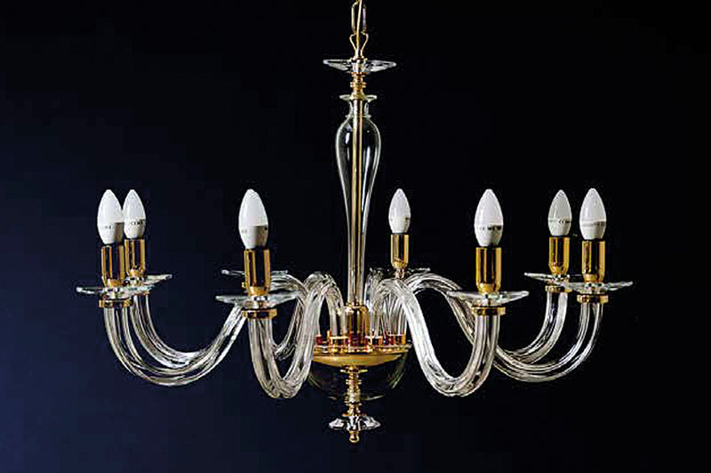 Italian made glass chandelier #521108