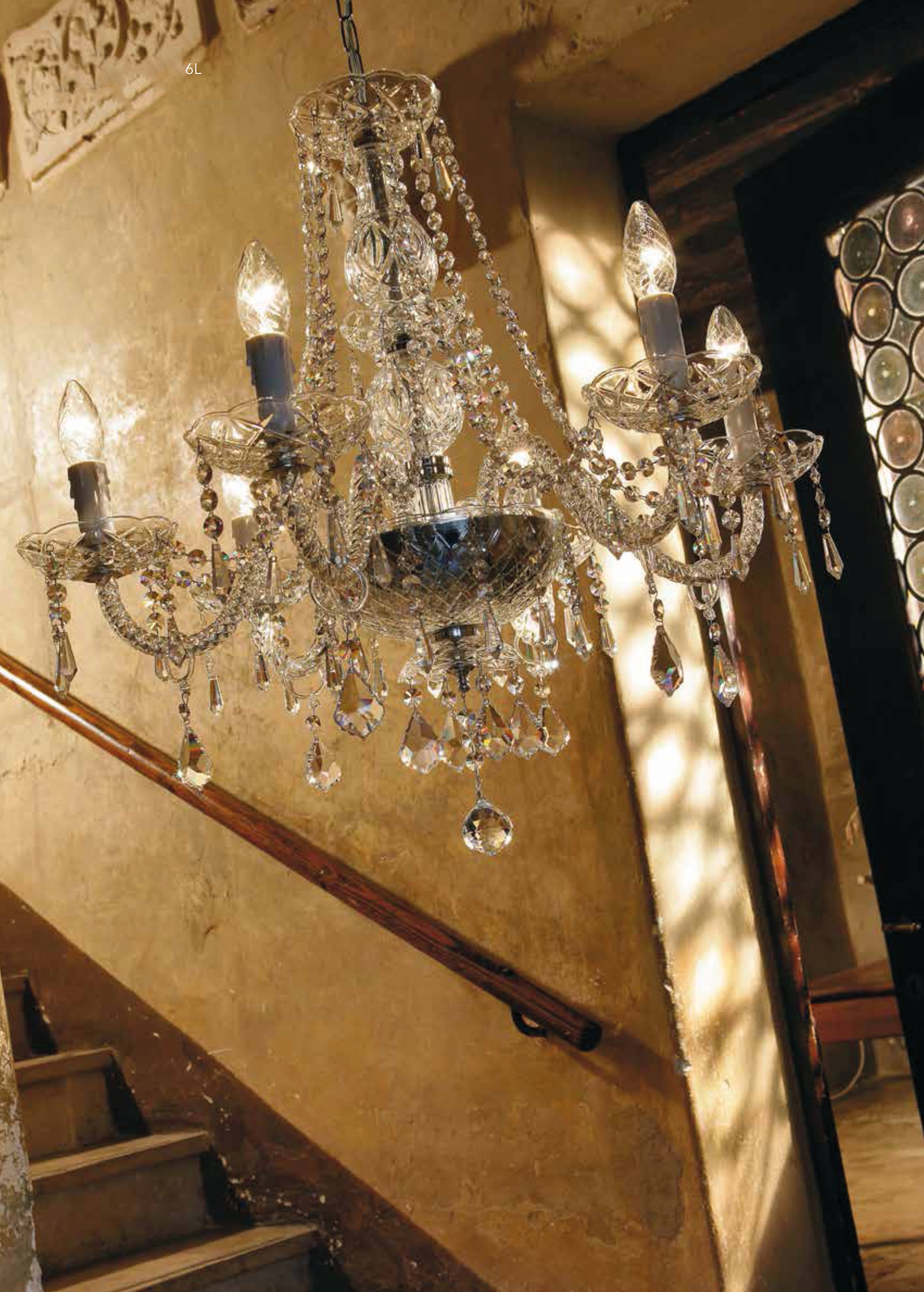 Italian made crystal chandelier #521506