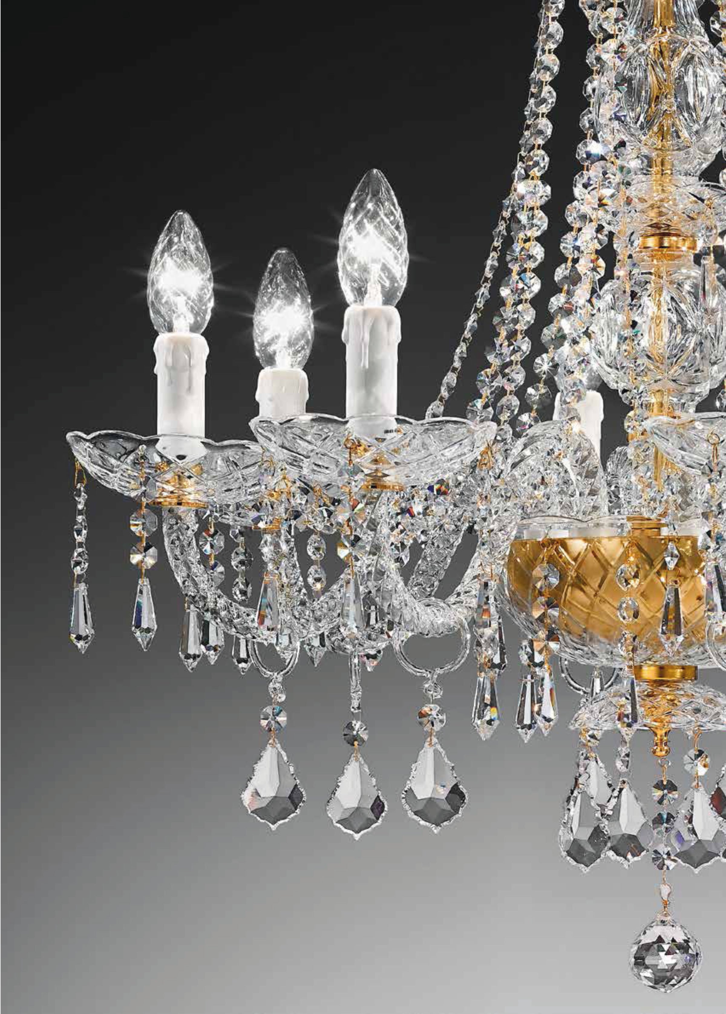 Italian crystal chandelier #521508