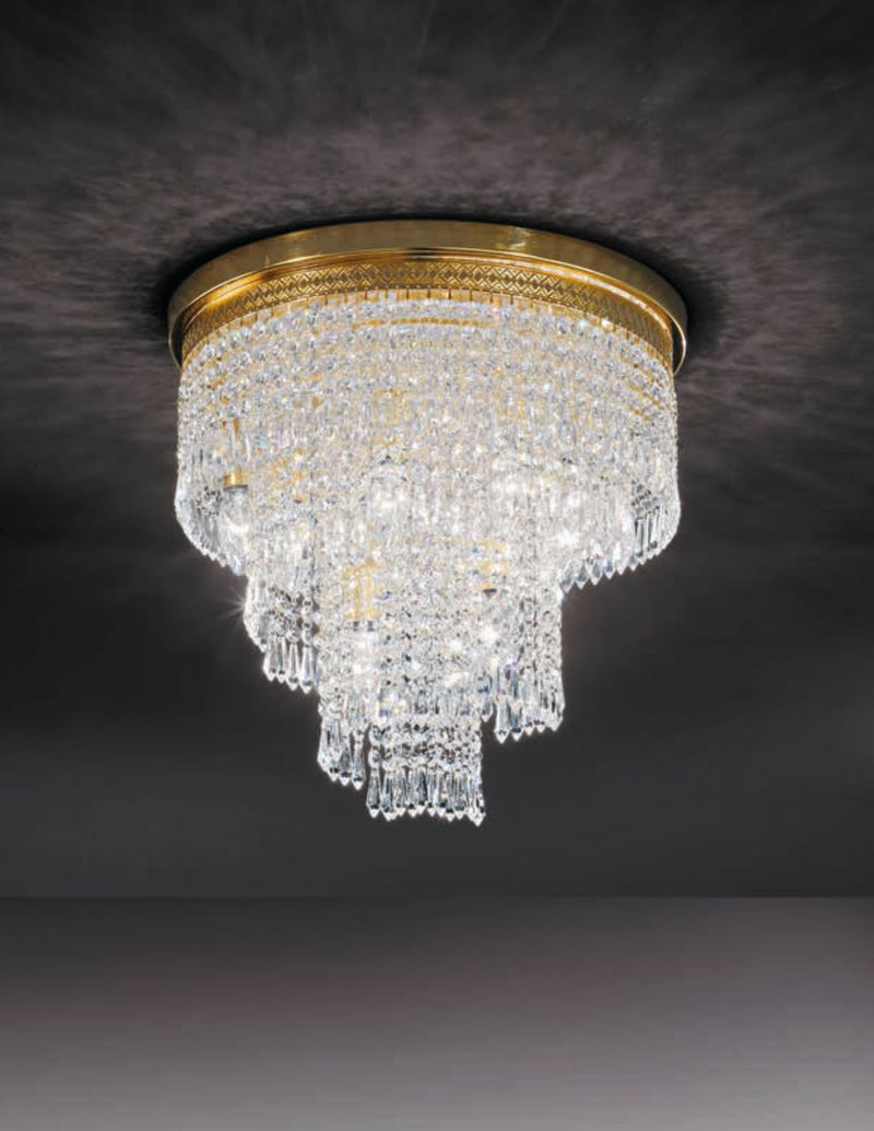 Italian made crystal chandelier #52605