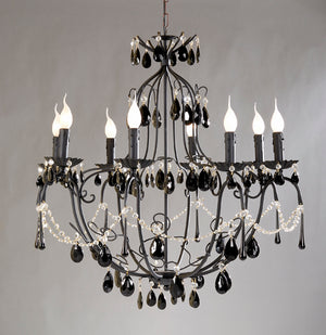 Italian Iron Chandelier -  # 1254