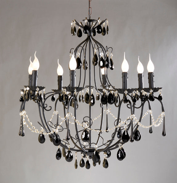 Italian Iron Chandelier -  # 1254