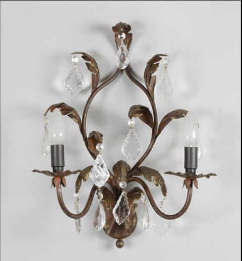 Italian Iron Wall Fixture -  # 1354