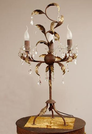 Italian Iron Table lamp          -    # 1461