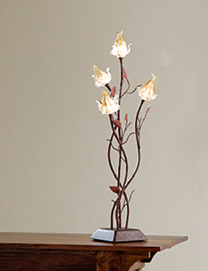Italian iron table lamp - # 1462