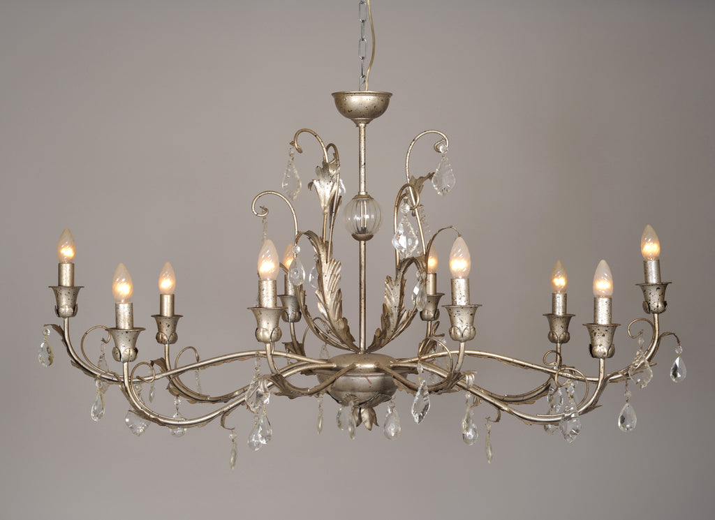 Italian Iron Chandelier -  # 1225