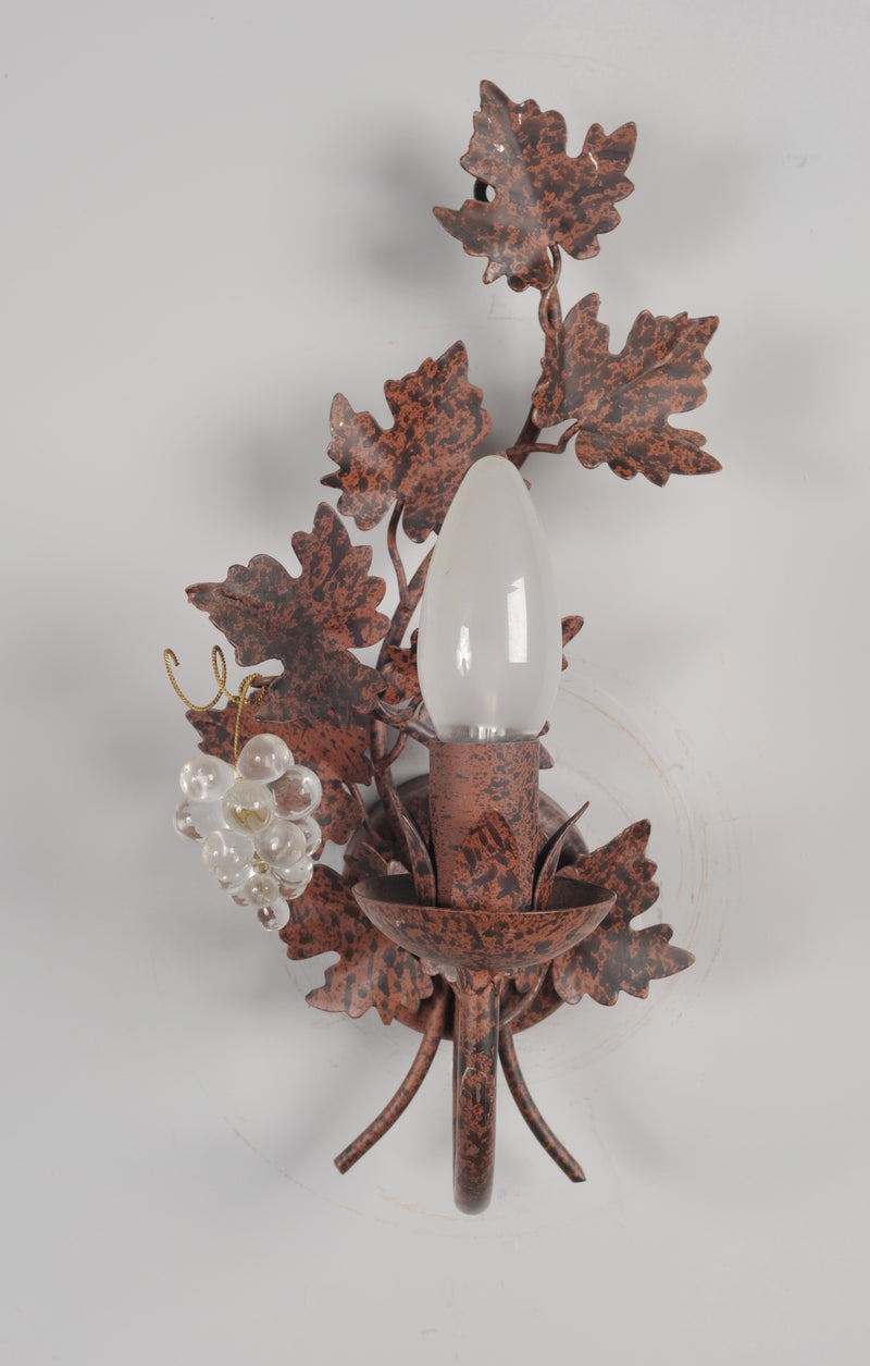 Italian Iron Wall Fixture -  # 1356