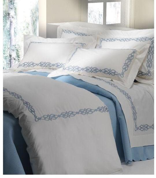 Italian made embroidered bedding set - B 63