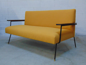 California iron love seat ,  not including leather or fabric