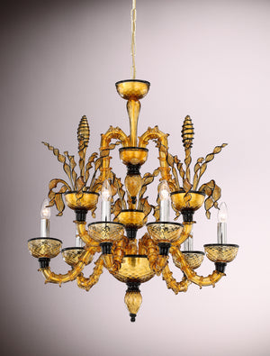 Murano glass chandelier -  # 32120